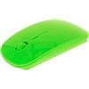 REY Mouse senza fili Slimline con design Mac verde.