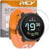 REY Pellicola salvaschermo per SUUNTO Race S, Vetro temperato, di qualità Premium