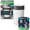 Tommee Tippee Mangiapannolini Twist&Click + 3 ricariche - White