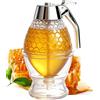 Ceeyoll Dispenser Miele Capacità 200 Ml Antigoccia Facile Da Usare Robusto E Durevole Facile Da Pulire Adatto Per Conservare Miele Sciroppo D'acero Latte Condensato Ecc