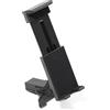 Skoda Supporto Multimediale per Tablet, Nero, Compatibile con Smart Holder Adapter per Poggiatesta, Regolabile 115-195 mm, Rotazione 360°, Inclinazione 30°, Materiale PA6 + ABS, Carico Massimo 750 g