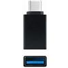 Nanocable 10.02.0010 - Adattatore USB-C verso USB 3.1, USB-C/M-USB-A/H, Alluminio, Noir