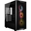 Corsair Case Corsair 3200D RS ARGB - Mid Tower ATX, 3 ventole RS120 ARGB incluse, Nero