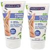 Generico X2 Tubi da 150ml di Gel Gambe e Piedi Defaticante - Crema Effetto Ghiaccio con Mentolo Rinfrescante - Allevia Gonfiore, Pesantezza, Stanchezza Stimola la Circolazione - Gambe Pesanti e Piedi Stanchi