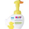 HiPP - Baby Care - Mousse Detergente per Bambini a Forma di Simpatica Paperella, Deterge e Idrata Corpo e Mani, per Pelli Sensibili, con Estratto Naturale di Mandorle Bio, 1 Flacone da 250 ml
