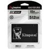 GielleService DISCO RIGIDO INTERNO SSD KINGSTON KC600 SSD 512GB 2.5 SATA3 NAND TLC 3D