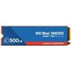 GielleService DISCO RIGIDO INTERNO SSD WESTERN DIGITAL WD Blue SN5100 WDS500G5B0E 500GB M2 PCI Express 4.0 NVMe Gen4 3D NAMD