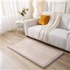 Hakuna Matte - Tappeto Morbido Neonato 150x80cm, Beige - Tappeto per Gattonare e Gioco, Antiscivolo, Memory Foam, Pieghevole