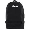 Etoile Zaino Start per Zeus Sport Tasca Principale Relax Allenamento Fitness Palestra Borsone Zaini Zainetti Scomparto Inferiore Boxe Calcio Calcetto Fondo Rigido (Blu, H 50 x L 33 x P 23 cm)
