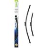 VALEO Silencio Tergicristalli VF805 Kit di Spazzole tergicristallo originali Flat Blade ad Alte Prestazioni, Maggior Visibilità su Strada 600mm/400mm Anteriore Confezione da 2 577805