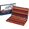 Derwent Pastel Set di 72 Matite Acquarellabili Colorate per Disegnare e Colorare, Astuccio in Legno Incluso, Ideali per Sfumature e Stratificazioni, Qualità Professionale