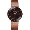 Bellevue Orologio Donna F.104, marrone, 26MM, Bracciale