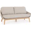 BIZZOTTO HOME EMOTION DIVANO 2-3P CON CUSCINI TAMIRES BEIGE 0660602
