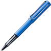 Lamy AL-star oceanblue - roller con impugnatura trasparente ed ergonomica e larghezza di tratto M - corpo in alluminio leggero - ricambio roller M 63 in nero incluso