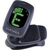 GEWA Accordatore cromatico automatico Clip-2 con display LCD, con cambio colore, alta precisione