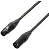 Adam Hall K5 MMF 0150 - Cavo microfono Neutrik XLR femmina su XLR maschio, 5 m