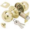 WOLFPACK LINEA PROFESIONAL 3030530Pomello per porta con chiave di sicurezza in ottone per ingresso, Cranberry