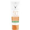VICHY (L'Oreal Italia SpA) Capital Soleil Trattamento Opacizzante 3 in 1 SPF 50+ - Protezione Solare Molto Alta - 50 ml