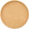 The HC Companies Sottovaso rotondo per piante terrazzo da 23 pollici - Vassoi per piante in plastica per interni ed esterni - Arenaria da 59,4 x 5,3 cm