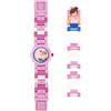 LEGO 8021667 - Orologio da polso per bambini, con cinturino a maglie, rosa, Cinturino