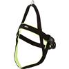 Nobby, pettorina per cani, tipo norvegese, modello Mesh Preno L(L: 60-76 cm + 46 cm; B: 25/35 mm) giallo neon