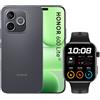 Honor BUNDLE 600 LITE 256GB V BLACK+WATCH 2i BLACK 16,8 cm (6.6'') Doppia SIM 5G USB tipo-C 8 GB 6520 mAh Nero