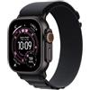 Apple Watch Ultra 3 GPS + Cellular 49mm Cassa Titanio Nero con Alpine Loop NeroMedium