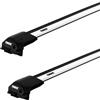 Thule Portatutto Thule Edge Toyota Land Cruiser Prado (J250) 5-dr SUV con mancorrenti sul tetto (hagus) 24-25