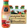 VILLAOLIVO - Gaspacho tradizionale spagnolo (Gazpacho) - Confezione da 6 x 1000 ml