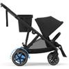 Cybex Gold - Cybex Passeggino Gemellare e-Gazelle S Moon Black con Telaio Black