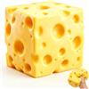 Audasi 10CM Giocattolo Squishy Formaggio Grande, Giocattolo Antistress Cubetti Morbidi Formaggios Realistico Palline Antistress Giocattoli Sensoriali per Adulti e Bambini