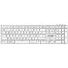 Nilox Tech Tastiera wireless dual Nilox Tech compatibile MacOS ricaricabile via USB-C layout italiano colore bianco - NXKBWI1S - F09646