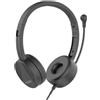 Nilox Tech Cuffie con microfono rotante Nilox Tech cavo 1,8 m nero NXAUSB01 - F09656