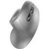 Nilox Tech Mouse ottico verticale wireless Nilox Tech 2,4 Ghz 6 tasti silent click 3200 DPI nero - NXMOEV02 - F09505