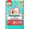 Pampers Baby Dry - Mutandino Pannolino Taglia XXL 17+ Kg, 13 pannolini