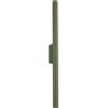 SOLLUX lighting Lampada Da Parete Applique Da Parete Di Acciaio 1 Paralume 2,5 x 5 x 50 cm Verde Oliva Pastelo