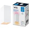 WiZ Lampada da Parete Smart Up and Down WiFi, 2 Punti Luce, Luce Bianca e Colorata, 2x5W, Bianco, Tecnologia SpaceSense, Controllo Vocale (Alexa, Apple HomeKit, Google Home)