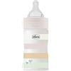CHICCO Biberon Benessere Flusso Lento, con Tettarella Physio in Morbido Silicone e Finitura Soft Sense, Anticolica, Riduce Rigurgito e Irritabilità, Bottiglia in Plastica da 150 ml, 0 Mesi+, Bambina