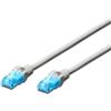 Digitus CAT 5e U-UTP 1.5 m cavo di rete Grigio 1,5 m Cat5e DK-1512-015
