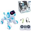 Lexibook Power Puppy® Jr - Il Mio Piccolo Cane Robot telecomandato da addestrare - Cane Robot con Suoni, Musica, Effetti Luminosi, Giocattolo per Bambini e Bambine - PUP01LXB