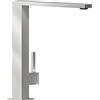 Villeroy & Boch VB-9271 00 LC, Rubinetto per lavello da cucina FINERA SQUARE, Brushed steel