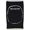 GIVOVA GIN01, Ginocchiera Light Unisex - Adulto, Nero/Bianco, JTaglia Unicaor