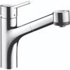 Hansgrohe Talis S - Miscelatore monoforo estraibile per lavello, Finitura cromata, M