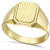 Gioielleria Lucchese Oro Anello Uomo Oro Giallo GL102436