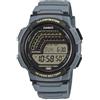 Casio Orologio Uomo Digitale Multifunzione WS-1800-2AVEF, Illuminator, 10 Year Battery, WR100M, Countdown Timer