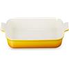 Le Creuset Pirofila rettangolare Tradition in gres vetrificato, 32 cm, 4 L, Nectar, 71102326720001