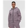 On Felpa Da Donna On Focus Tech Zip Hoodie Viola