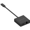 NETGEAR Nighthawk da USB-C a Ethernet con ricarica passthrough da 60 W (USB2ETH) - Ethernet Gigabit cablata veloce - Universalmente compatibile con hotspot mobili Nighthawk, laptop, tablet e altro