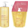 LABORATOIRES SVR TOPIALYSE BIPACK HUILE LAVANTE 1 LITRO + 1 HUILE LAVANTE REFILL 1 LITRO
