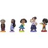 Disney Encanto - set da 5 figurine iconiche della famiglia madrigal, divertiti e gioca con loro al ritmo di ENCANTO, perfetto come regalo e adatto ai bambini dai 3 anni in su